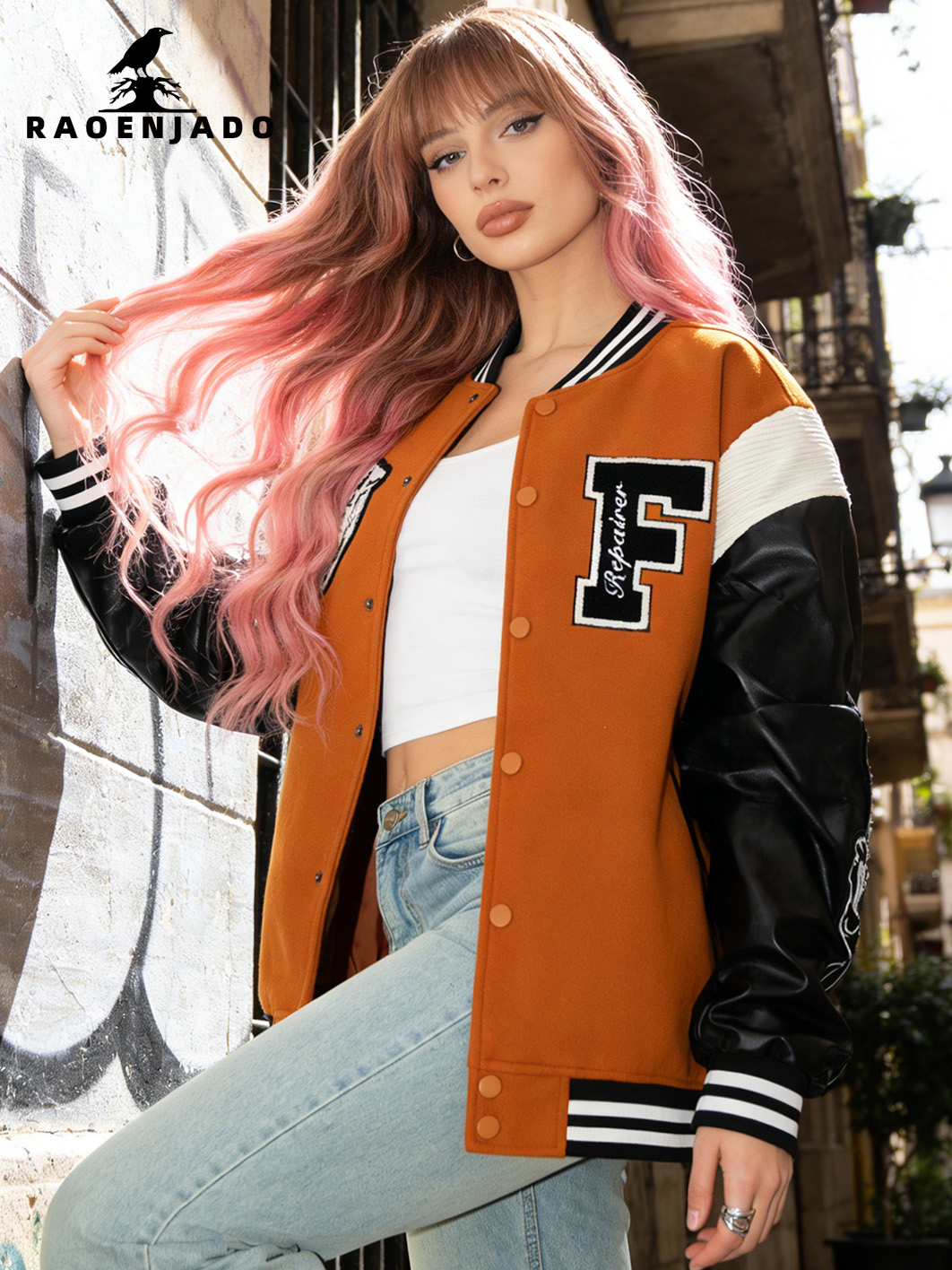 Womens Casual Varsity Jacket B - Varsity Jacket Letterman review and price