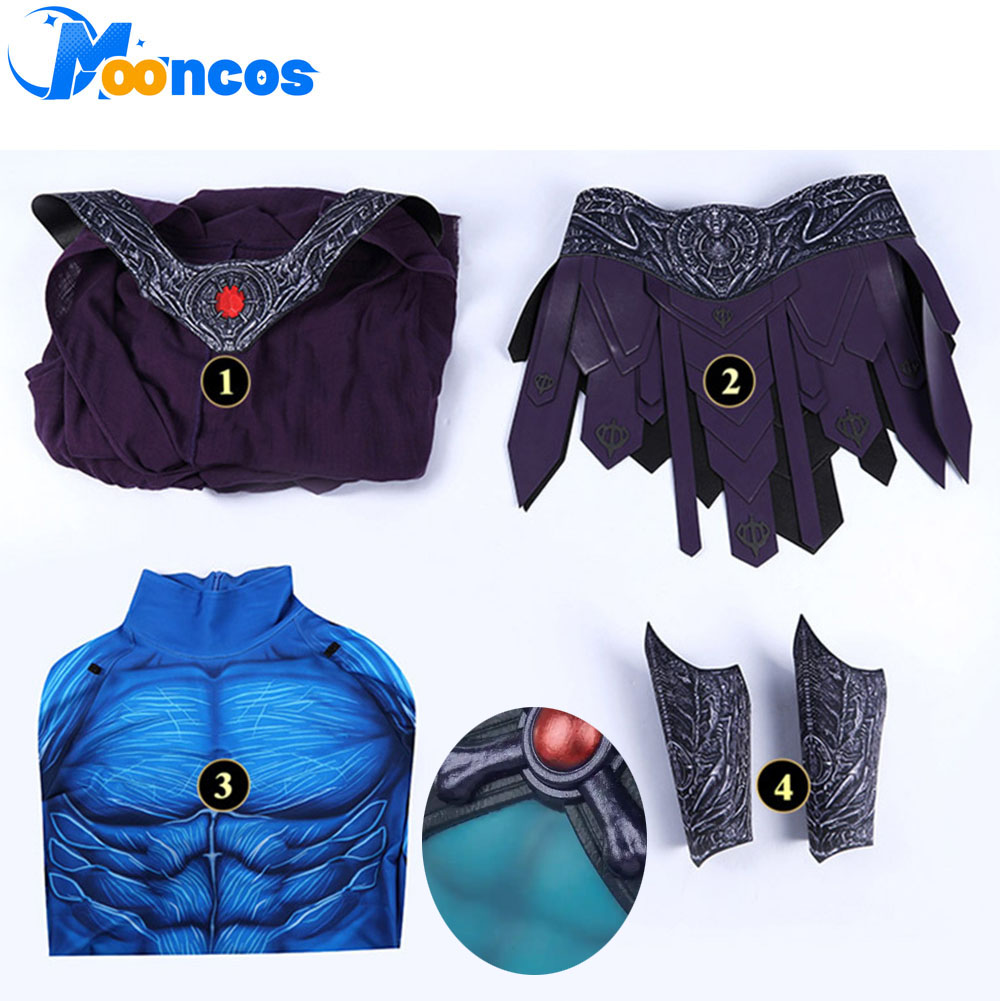 Fantasia Man Skeletor Cosplay  - Mens Fashion Jumpsuit review and price