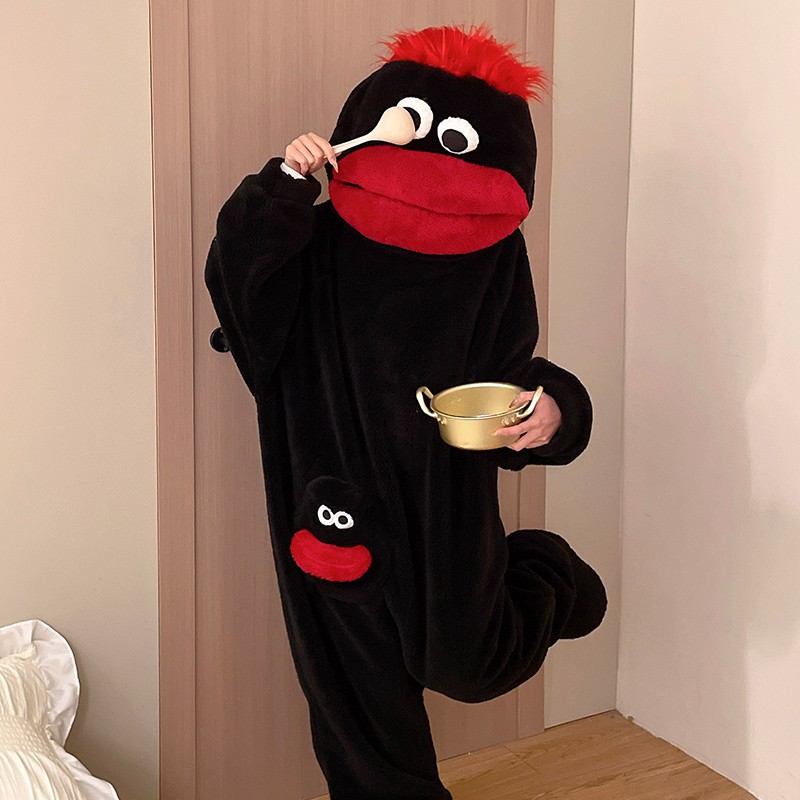 Hot Big Mouth Monster Cute Fun - Mens Fashion Jumpsuit review and price