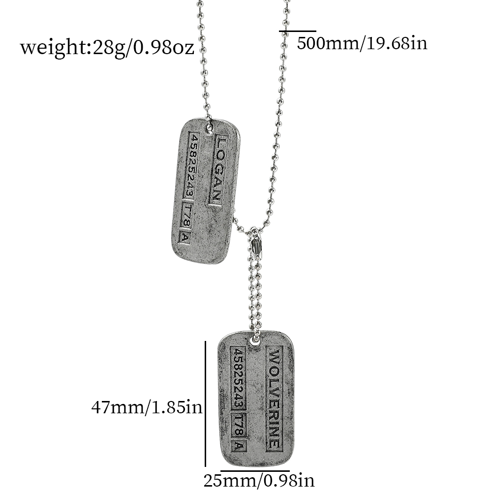 X-Men Wolverine Military Card  - Men'S Fashion Accessories review and price