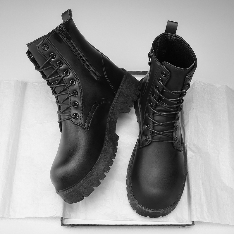 YUYIN Men's High-Top Boots Sof - Mens Fashion Zapatos review and price