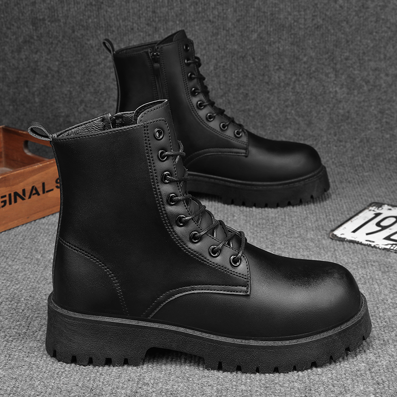 YUYIN Men's High-Top Boots Sof - Mens Fashion Zapatos review and price