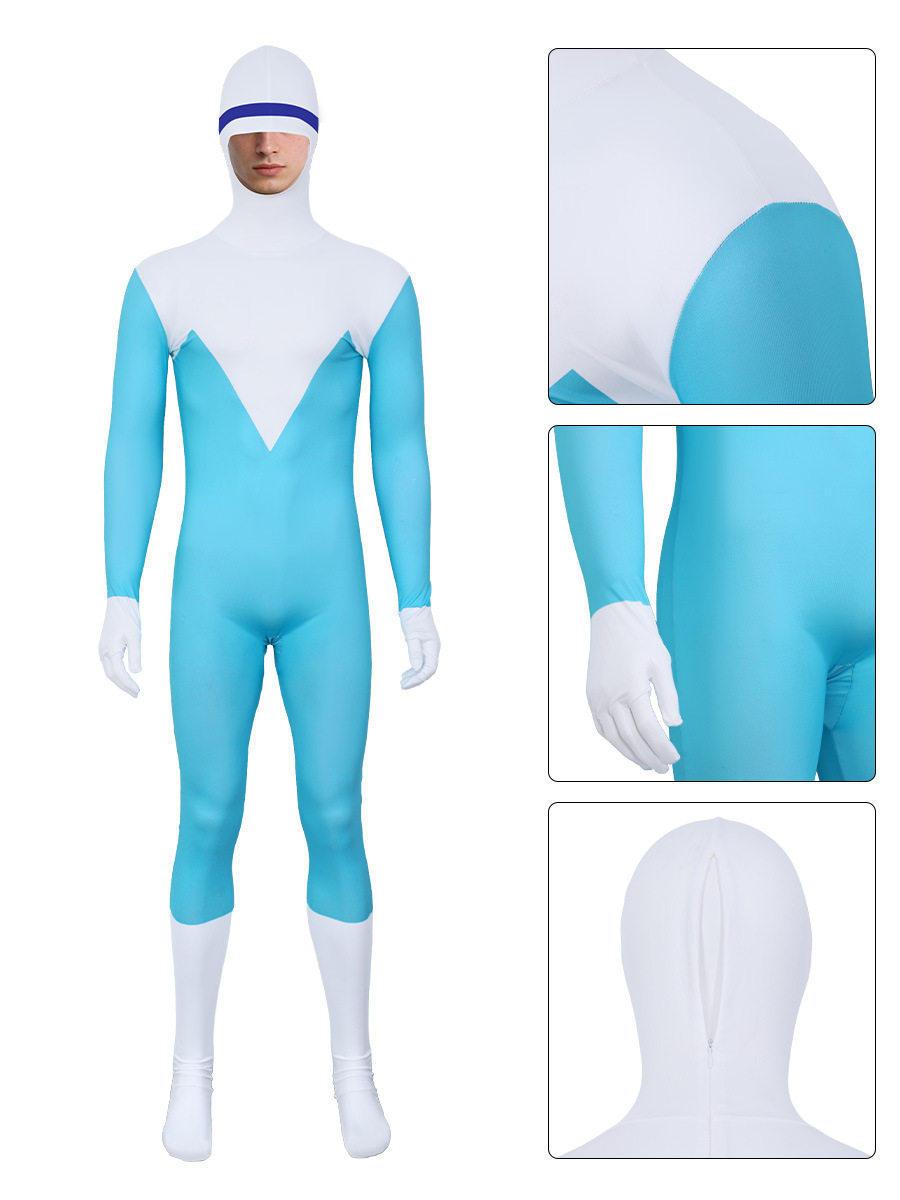 Incredibles cosplay Cool Ice M - Mens Fashion Jumpsuit review and price