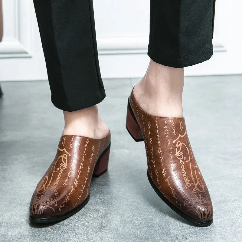 4CM Heels Men Loafers Casual D - Mens Fashion Zapatos review and price