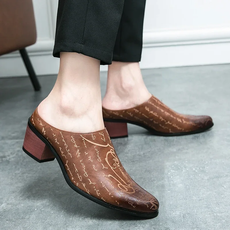4CM Heels Men Loafers Casual D - Mens Fashion Zapatos review and price