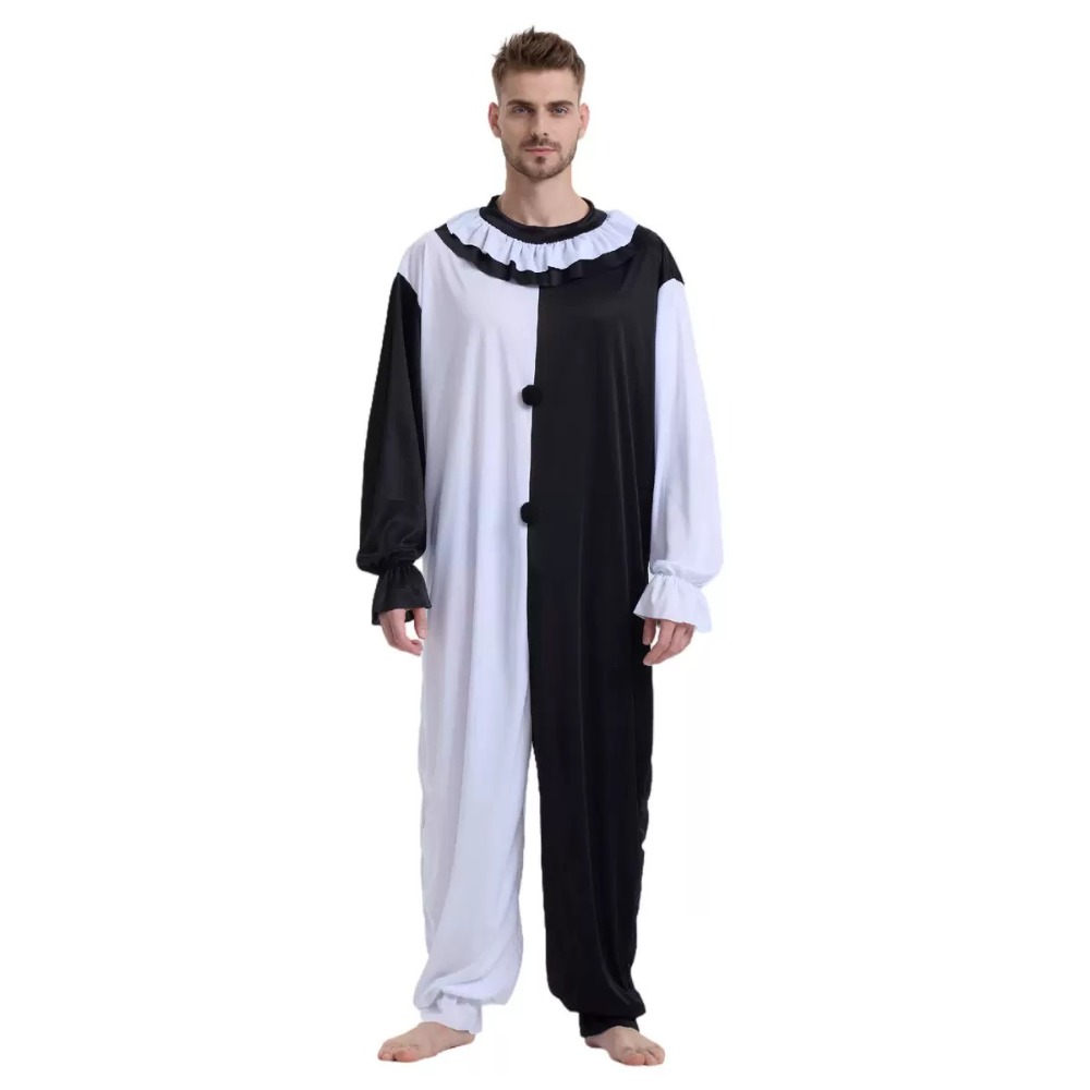 Terrifier Art Clown Joker Cosp - Mens Fashion Jumpsuit review and price