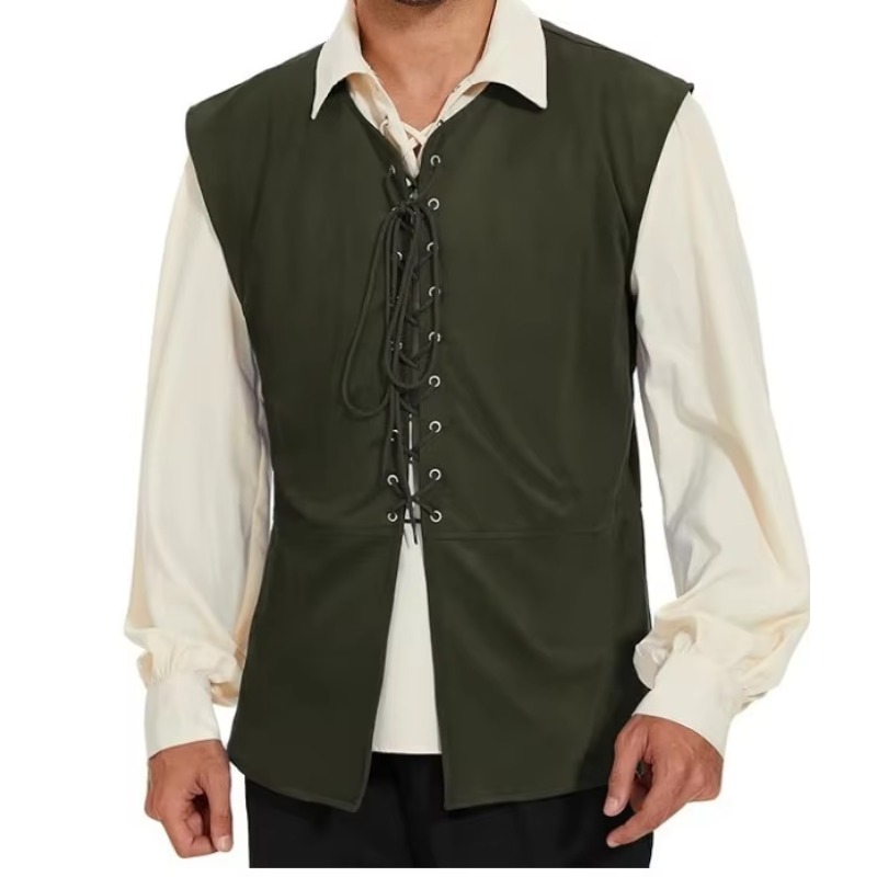Medieval Renaissance Pirate Go - Mens Fashion Vest review and price