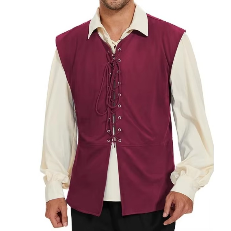 Medieval Renaissance Pirate Go - Mens Fashion Vest review and price