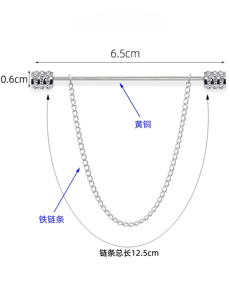 New Men's Brooch for Shirt Sta - Men'S Fashion Accessories review and price