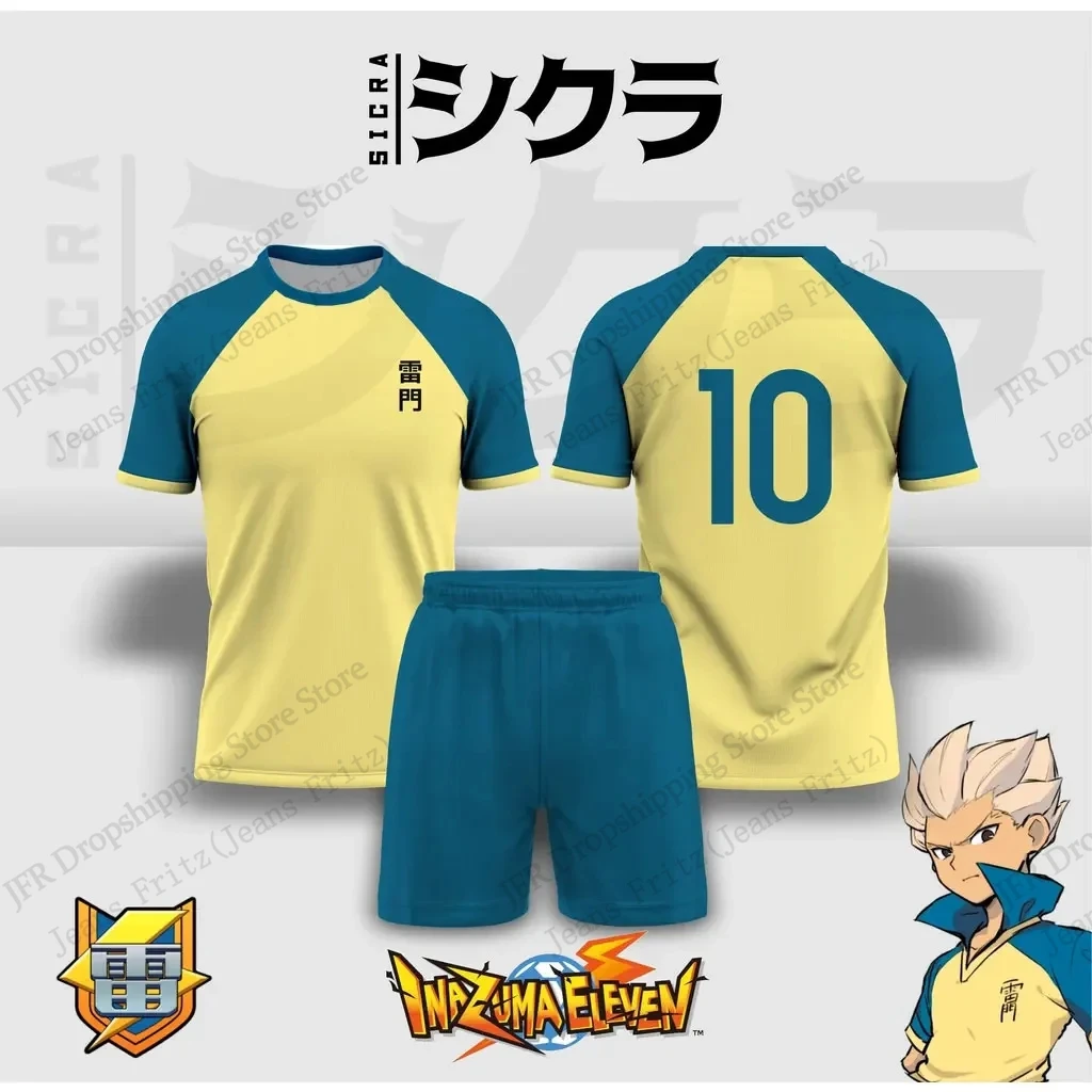 Jersey Set Jersey Inazuma Elev - Men Fashion Kids review and price