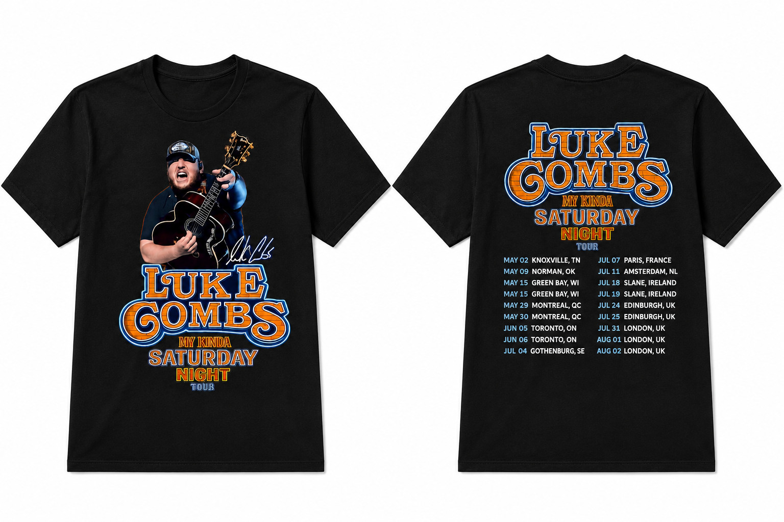 Luke Combs My Kinda Saturday N - Men'S Fashion Uk review and price