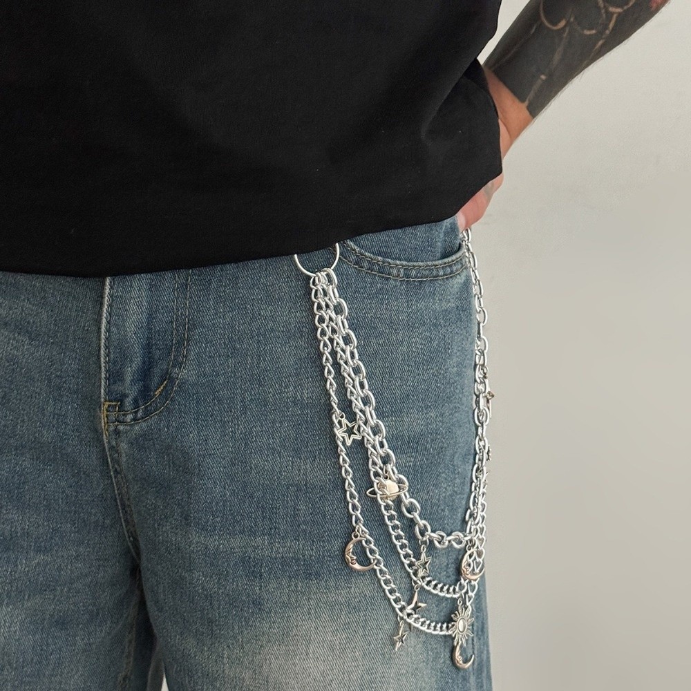 Unisex Adjustable Metal Pants  - Men'S Fashion Night Out review and price